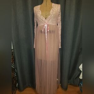 Vintage  Pink Night Gown Vintage